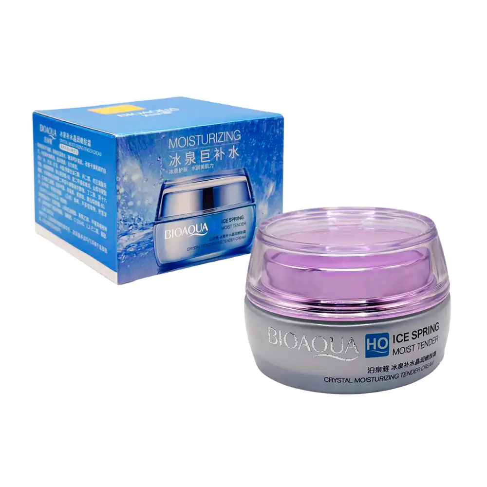 Crema facial hidratante con ácido hialuronico para piel seca / bqy414…