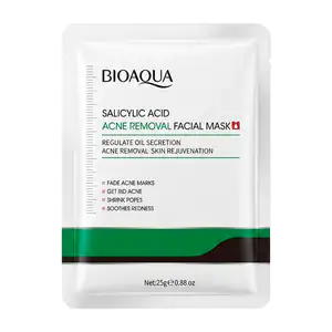 Mascarilla facial removedor de acné bioaqua con ácido salicílico, 25g