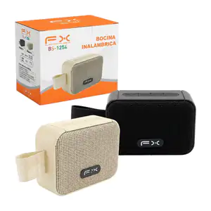 Mini bocina cuadrada, portátil bluetooth fx con diseño vintage + puer…