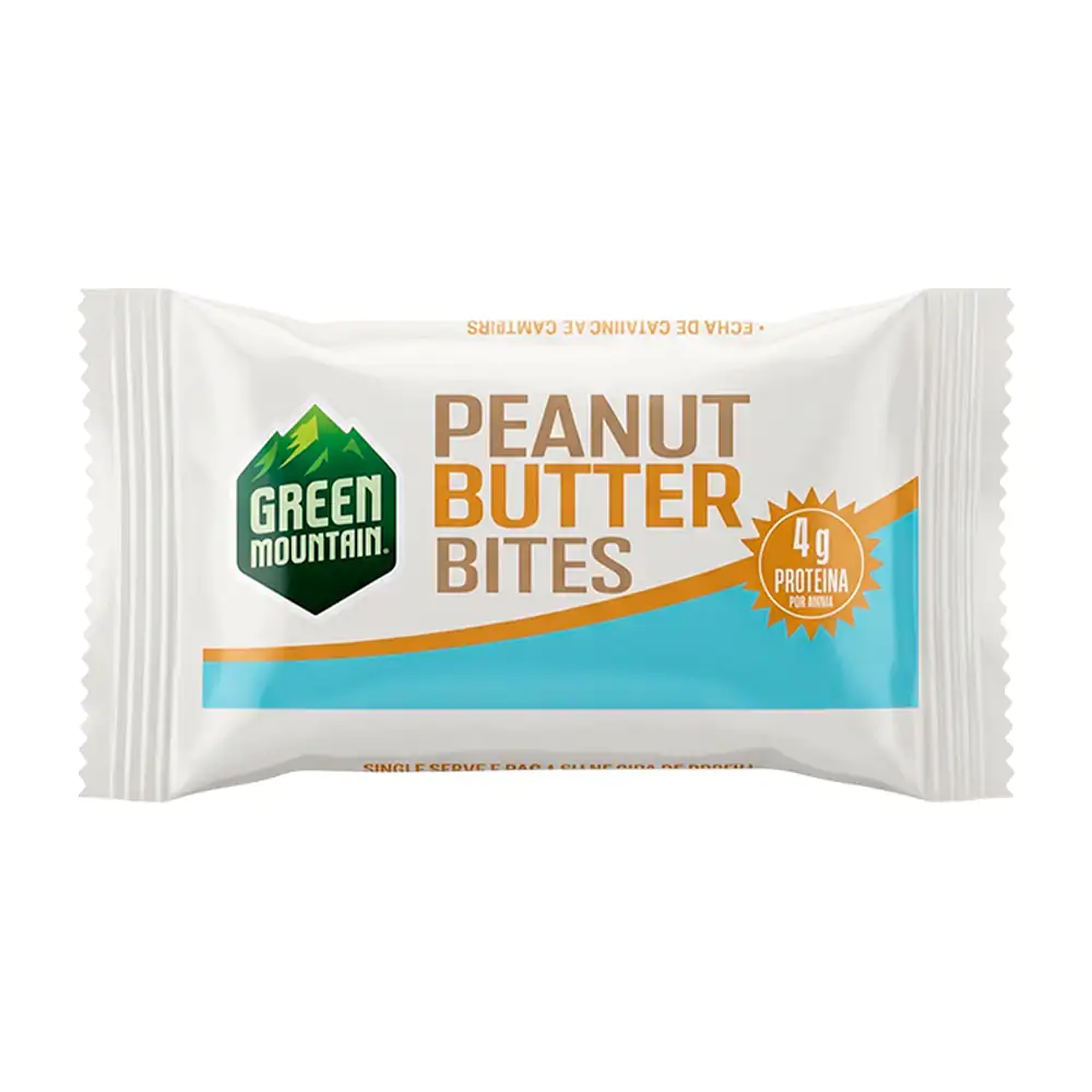 1pza Mini barra de mantequilla de cacahuate con proteína, 4g