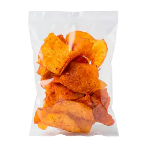 1pza bolsa con camote adobado frito y crujiente / camote