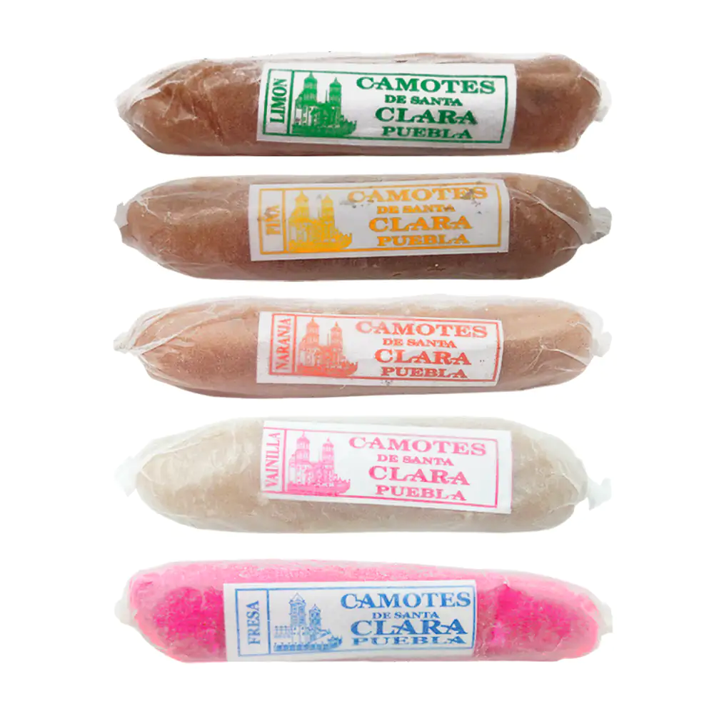 1pza camote de santa clara puebla, espolvoreado con azúcar, variedad …