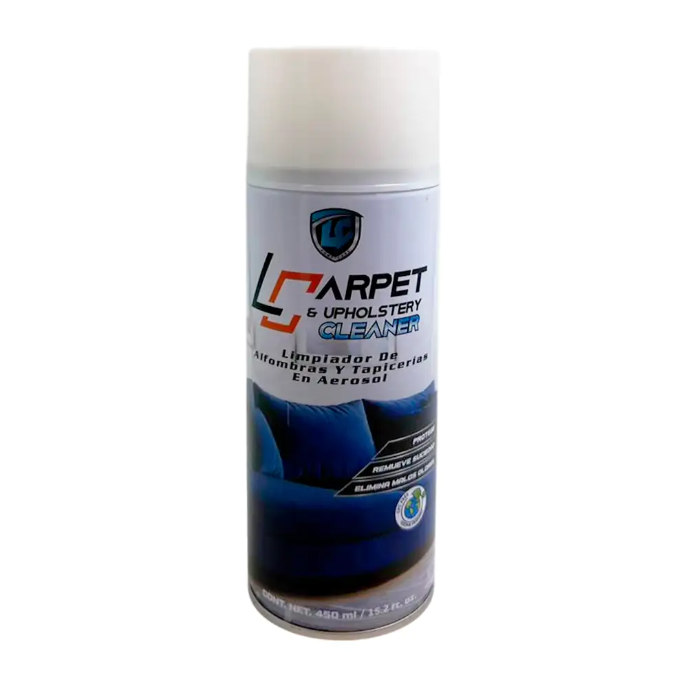 Bote con limpiador para alfombras y tapicería en aerosol de 450ml, mu…