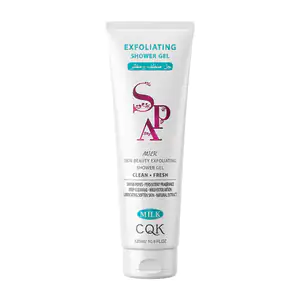 Gel exfoliante con extracto de leche para hidratar y blanquear la pie…