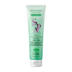 Gel exfoliante cqk para ducha 320ml con extracto de aloe vera / cqk-3…