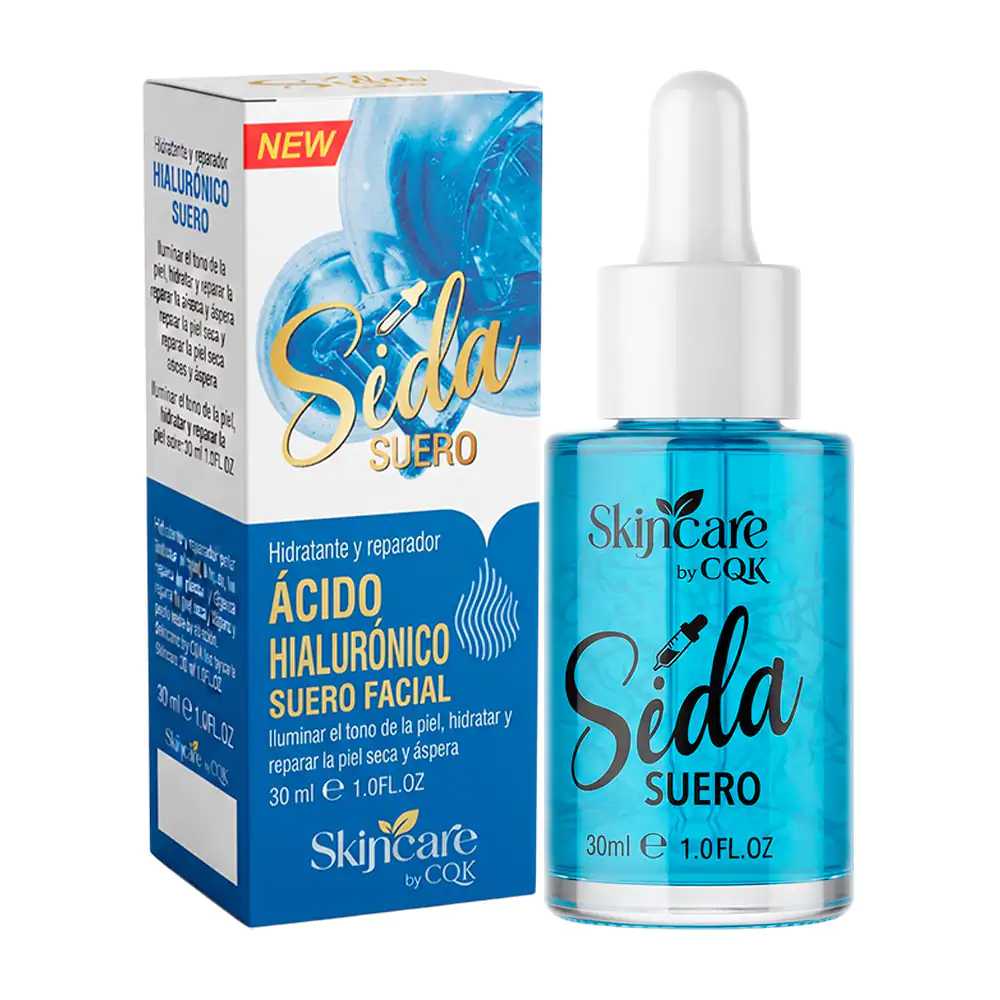 Suero facial cqk seda hidratante con ácido hialurónico, 30ml / cqk-50…