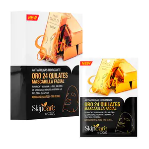 Paquete con 10 Mascarilla facial de oro 24k, para la hidratación de l…