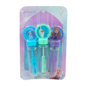 Blíster con 3 botellas de jabón lanza burbujas con diseño de frozen /…