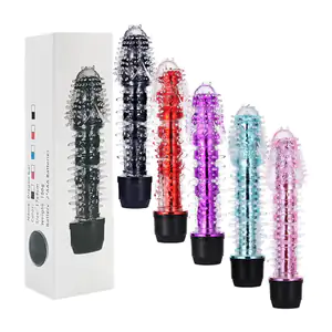 Dildo consolador de silicona texturizada 16cm, variedad de colores / …