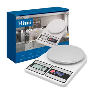 Bascula gramera xinmi electrónica con pantalla digital para cocina