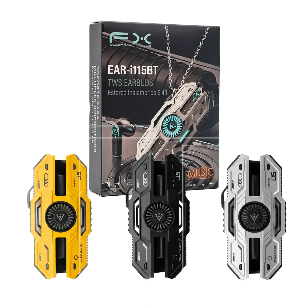 Audífonos inalámbricos fx con diseño futurista, sonido estéreo, tipo …