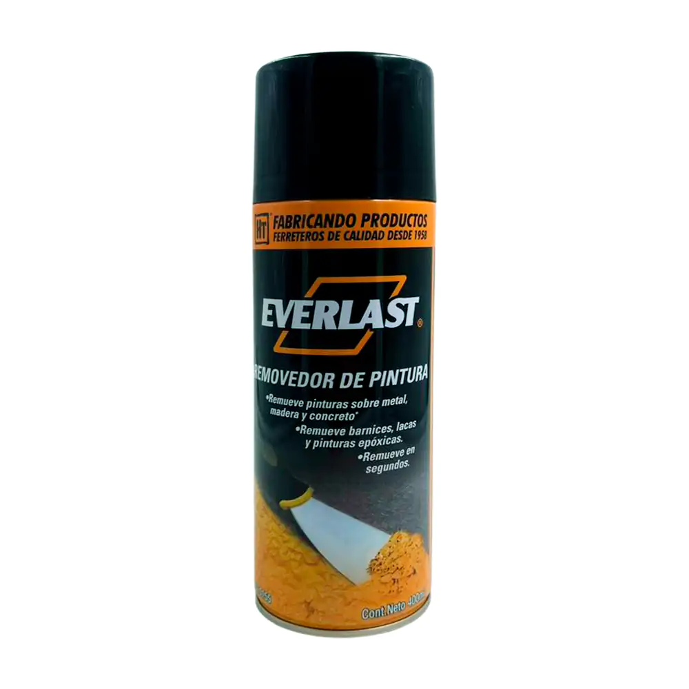 Aerosol removedor de pintura en sobre metal, madera y concreto, 400ml