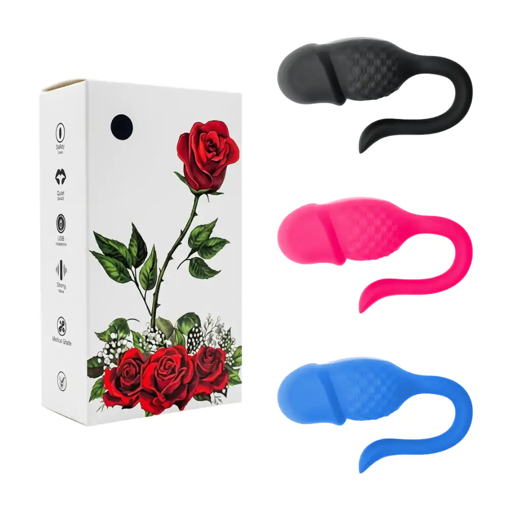 Vibrador consolador discreto en forma de glande con 10 velocidades 20…