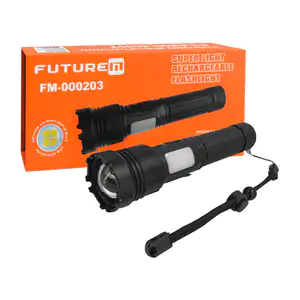 Lámpara de mano recargable futurem con zoom ajustable y modos de luz …