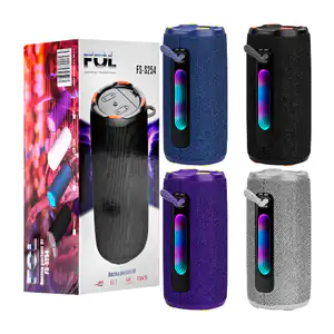 Bocina tws recargable con ventana de luz rgb infinita 10w, variedad d…