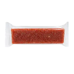 1pza barra pequeña de cocada con capa de dulce de guayaba espolvoread…