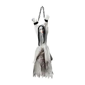 Figura decorativa con diseño de la llorona para halloween sonido y mo…