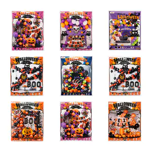 Kit decorativo para fiesta de 40 piezas con temática de Halloween, va…