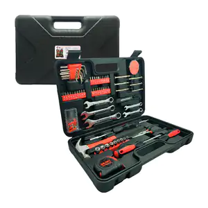 Kit estuche tipo maletín chictodo de plástico con 146 herramientas, v…
