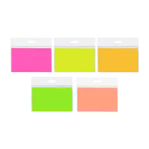Paquete con aprox 40 post it notas adhesiva rectangulares, 12.7 x 7.7…