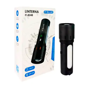 Lámpara grande it blue con zoom ajustable y modos de iluminación inte…