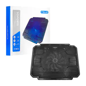 Base enfriadora para laptop 17in, ventilador central con luces led / …
