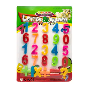 Juguete didáctico letter y number con 20 números magnéticos + 6 sign…