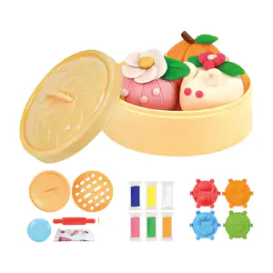 Estuche vaporera con set de plastilina moldeable infantil + accesorio…