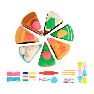 Kit de plastilina moldeable infantil + accesorios y moldes con diseño…