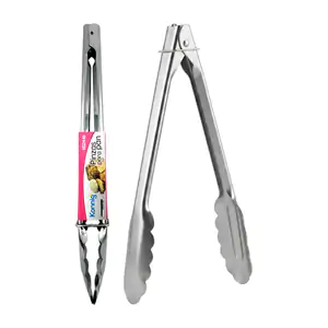 Pinzas metálicas medianas para pan konning de 30cm