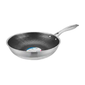 Sartén wok hondo de acero inoxidable antiadherente konning de 36cm co…
