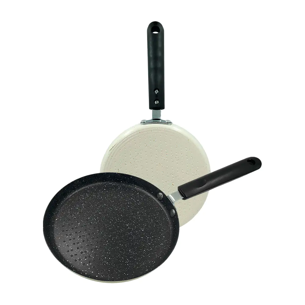 Sartén antiadherente tipo crepero konnig 18cm, mango ergonómico / kjg04