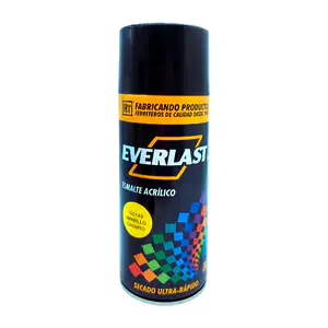 Pintura esmalte acrílico en aerosol everlast color amarillo canario, …