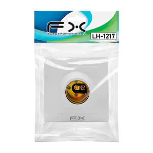 Socket cuadrado de plástico para foco - bombilla fx de interiores