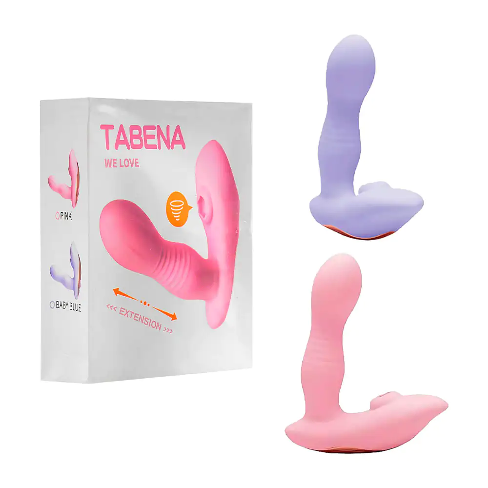 Vidrador que aumenta de tamaño, brinda estimulación con vibración y succón, recargable e impermeble