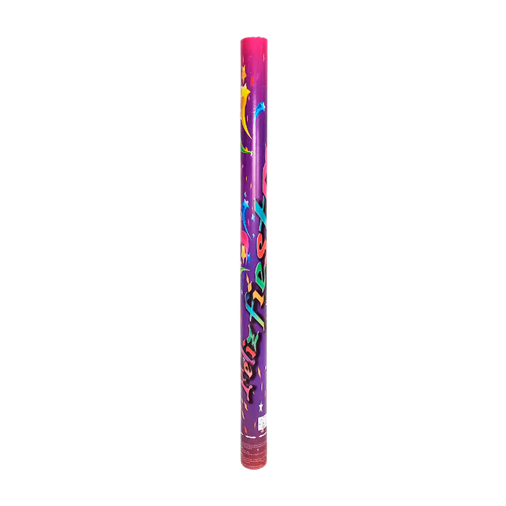 Bazuca cañón grande lanza confeti de 98cm / feliz fiestas