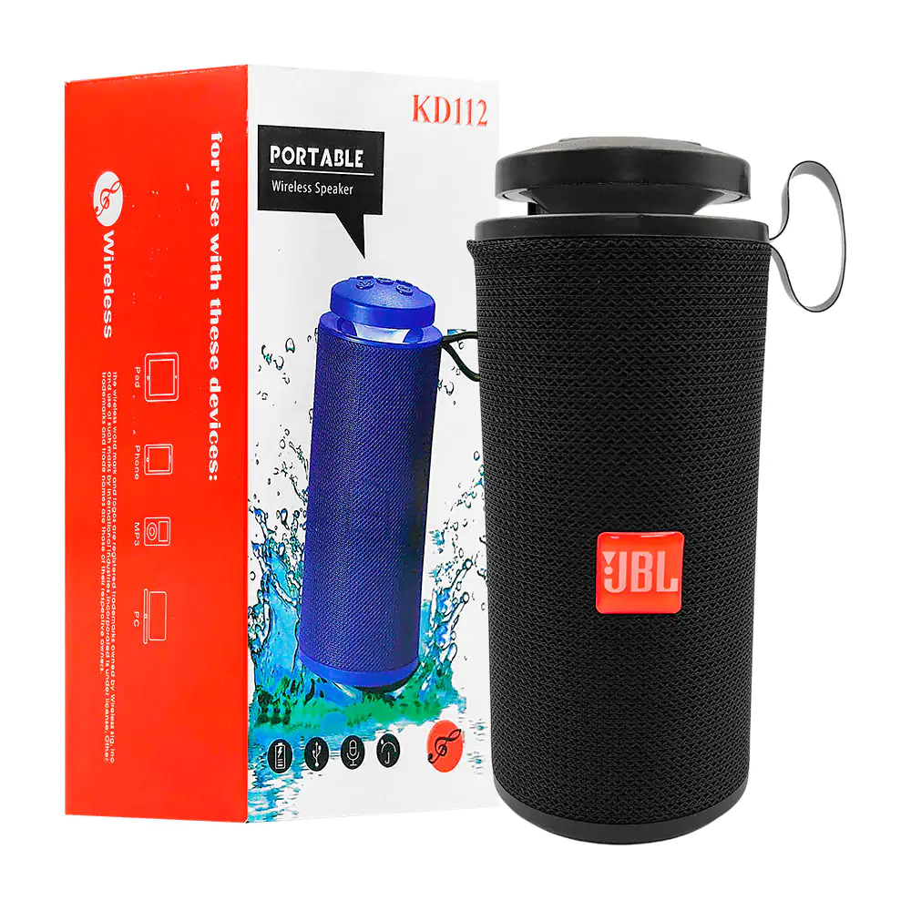Bocina bluetooth inalámbrica portátil con entrada para usb y tf, vari…