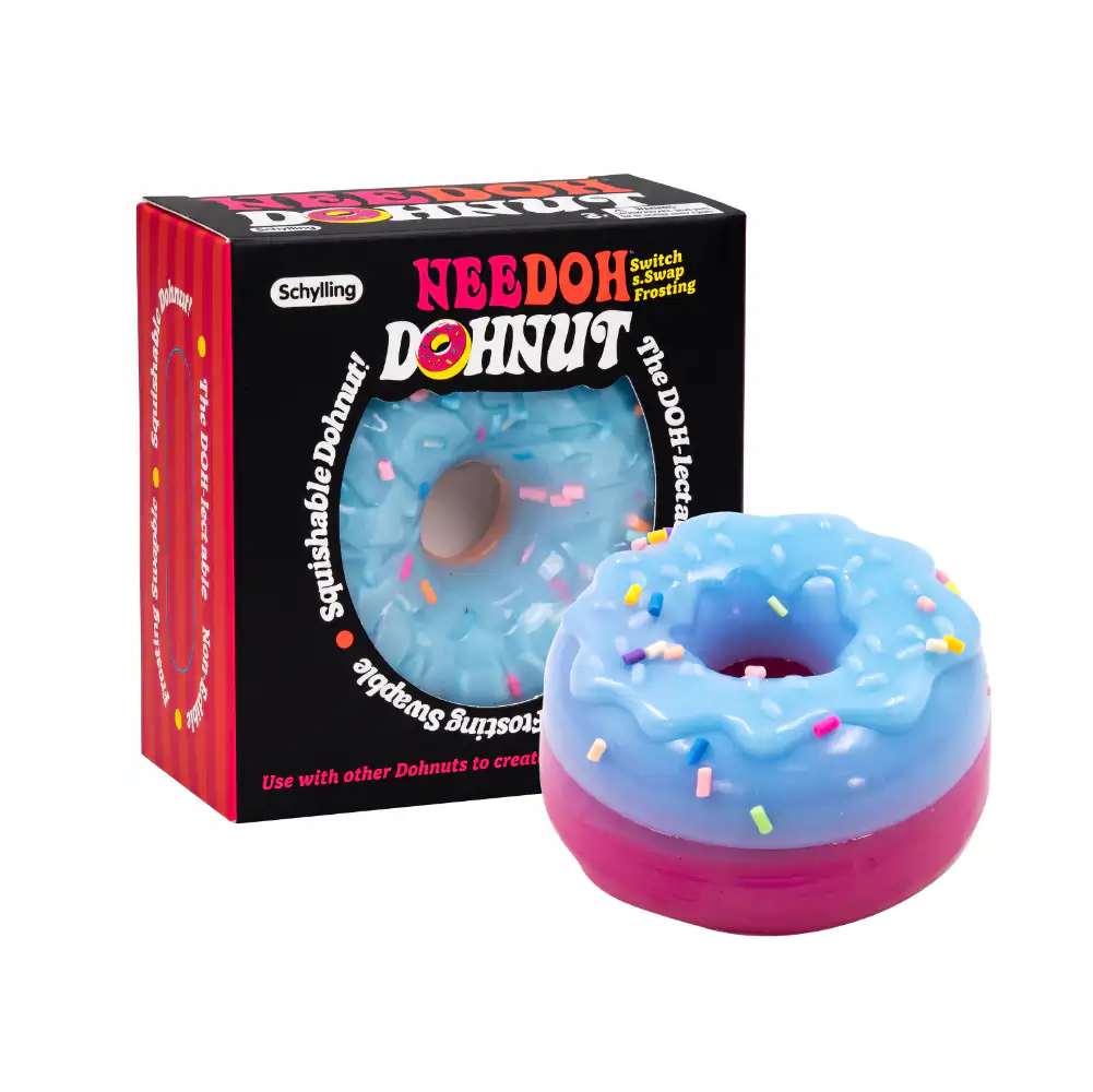 Squeeze pegajoso en forma de dona glaseada, aromas irresistibles / lu88901