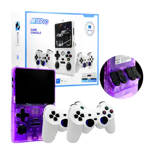 Consola portátil con pantalla 3.5in + 2 controles inalámbricos con sa…