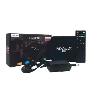 Tv box 5g compatible con android 15.0 con 8gb+128gb / mxqpro.4k