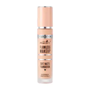 Maquillaje líquido pink key foundation, acabado matte / pb3081