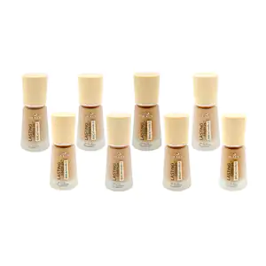 Base de maquillaje líquida 25 spf pink key, de larga duración, varied…