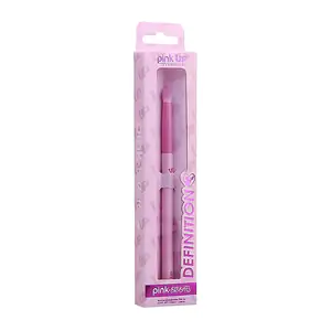 1pza brocha pink up para definir, cerdas suaves y mango ergonómico / …