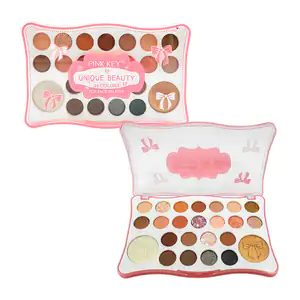 Paleta de sombras para ojos pink key con 24 tonos diferentes / pk7232…