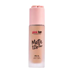 Base de maquillaje liquida con cobertura media, acabado mate, 30ml, t…