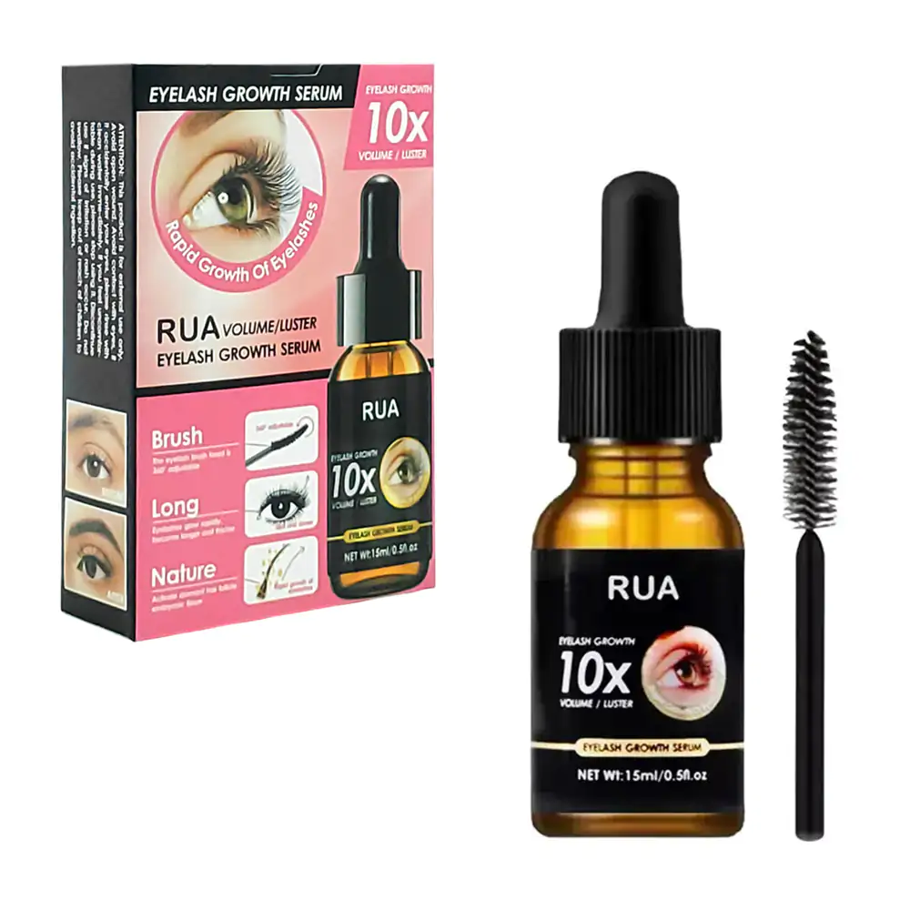 Paquete con serum estimulante de 15ml para el crecimiento de pestañas