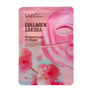 Mascarilla facial en gel sadoer 30ml con colágeno y extracto de sakur…