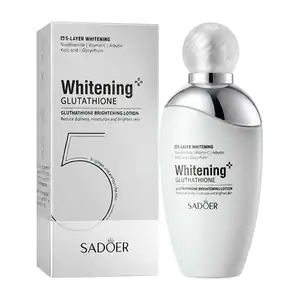 Loción facial sadoer con 5 tipos de extractos para blanquear e hidrat…