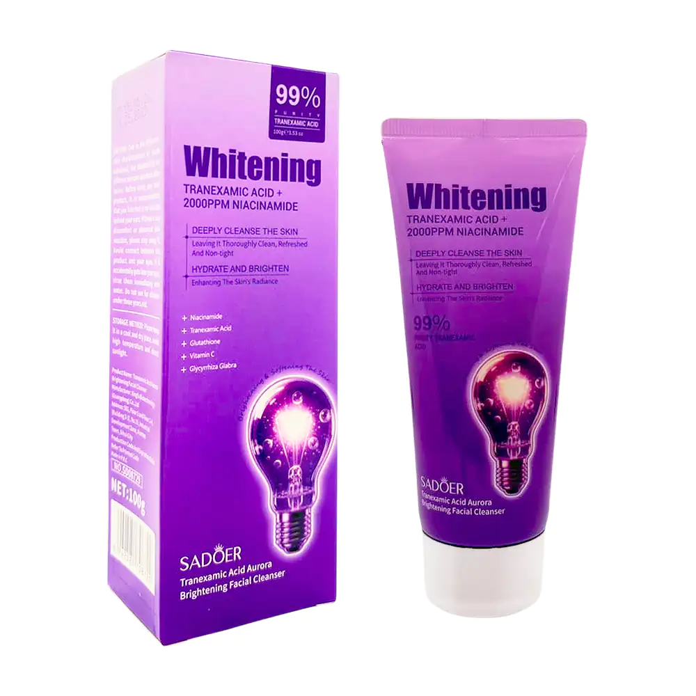 Limpiador facial sadoer 100g con ácido tranexámico y niacinamida / sd08729