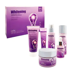 Set de cuidado facial iluminador sadoer con ácido tranexámico y niaci…